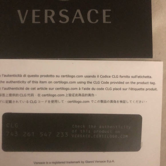 Lime green, black & white Versace chain reaction - Picture 4 of 4